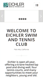 Mobile Screenshot of eichlerclub.com